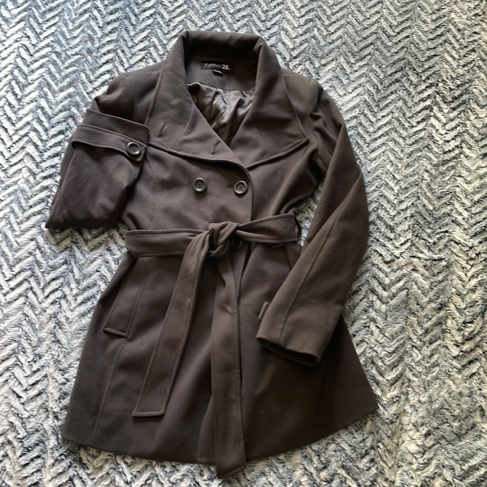 Forever 21 Heavy Winter Pea Coat